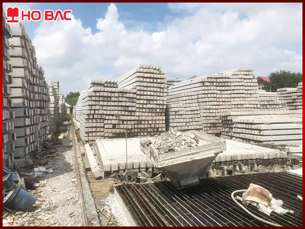 Sản xuất cọc bê tông kiểm soát chất lượng ISO